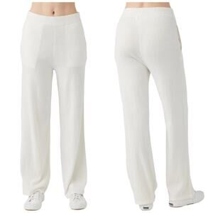 RAMY BROOK Ivory Knit Rowan Sweater Pant SZ L $325